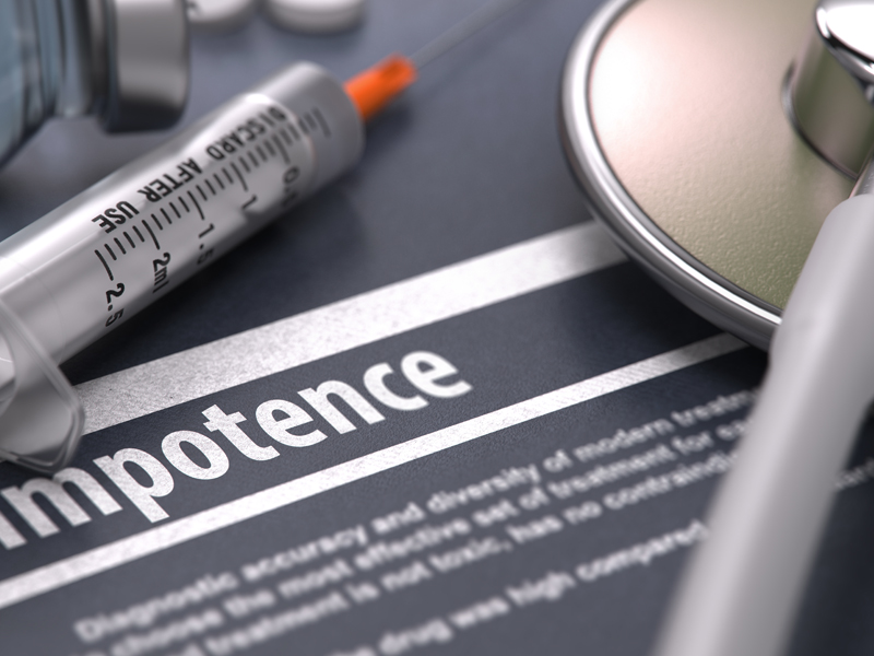 photo about Impotence