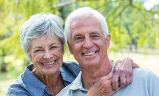 happy old couple photo