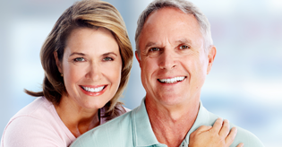 happy old couple photo 